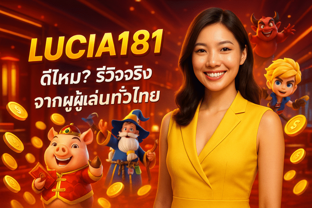 LUCIA181 ดีไหม? รีวิวจริงจากผู้เล่นทั่วไทย