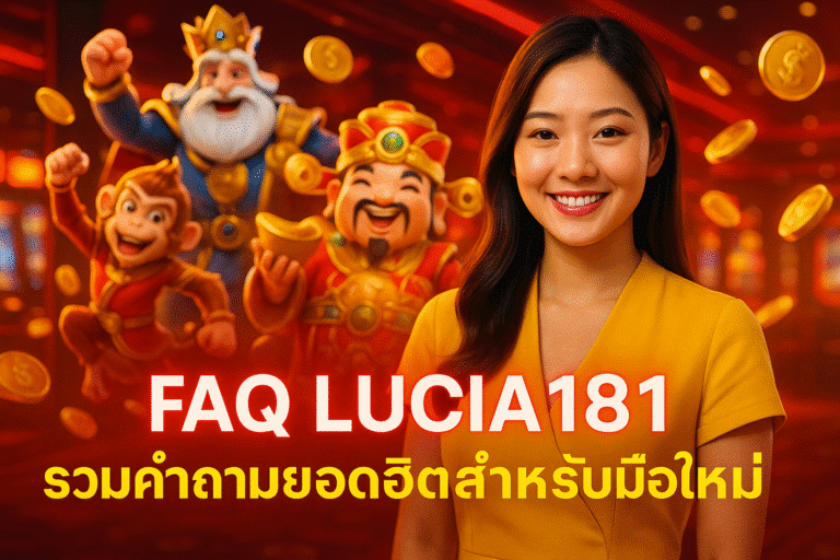 FAQ LUCIA181 รวมคำถามยอดฮิตสำหรับมือใหม่